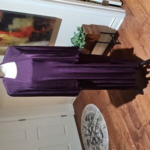 Coldwater Creek Deep Purple Dess With Jacket